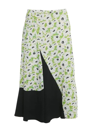 Stella McCartney Pre-Owned Florentina floral-print midi skirt - Green