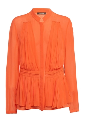 Roberto Cavalli Vintage Pre-owned silk blouse - Orange