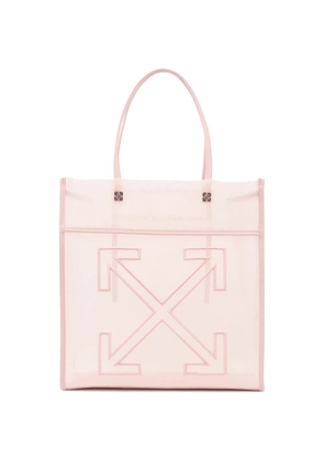 Off-White Market Arrows mesh tote bag - Pink