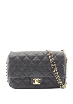 CHANEL Pre-Owned 2021 leather shoulder bag - Black