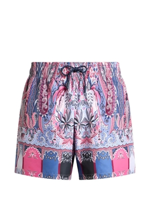 ETRO floral paisley-print swim shorts - Pink