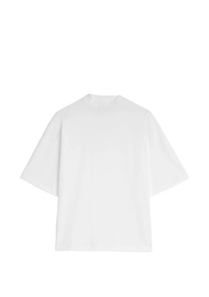 Jil Sander mock-neck boxy-fit T-shirt - White