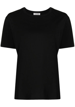 Jil Sander crew neck short-sleeved T-shirt - Black