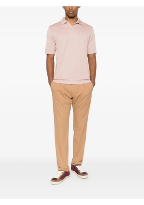 Herno pleated straight-leg trousers - Brown