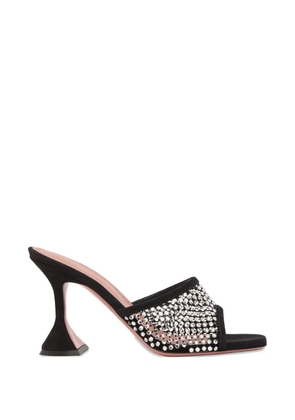 Amina Muaddi Lupita crystal-embellished sandals - Black
