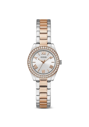 GUESS USA Mini Luna 30mm watch - Silver