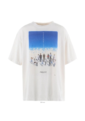 SAINT MXXXXXX Evangelion x Geeks Rule graphic-print T-shirt - White