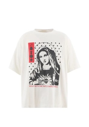 SAINT MXXXXXX graphic-print T-shirt - White