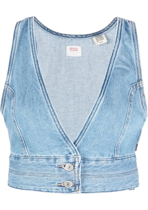 Levi's denim sleeveless top - Blue