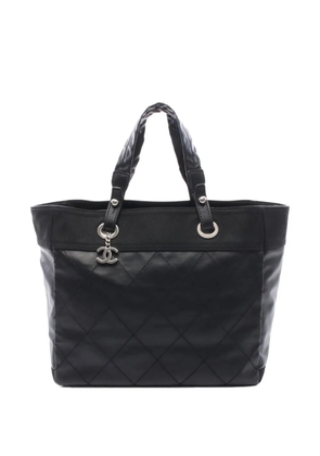 CHANEL Pre-Owned 2006-2008 MM Paris Biarritz tote bag - Black