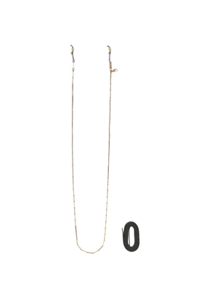 Uma Wang link-chain glasses chain - Brown