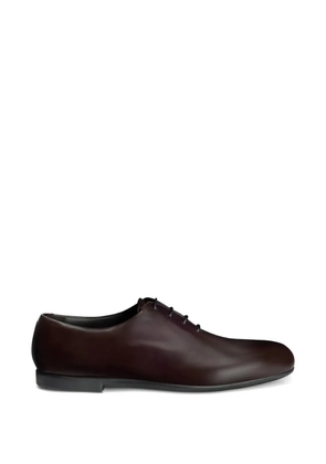 Jil Sander leather lace-up shoes - Brown