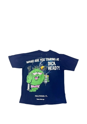 Better with Age graphic-print T-shirt - Blue
