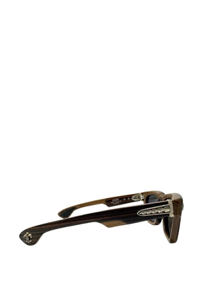 Chrome Hearts Lilith square-frame sunglasses - Brown