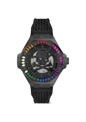 Philipp Plein Skeleton Royal 46mm watch - Black