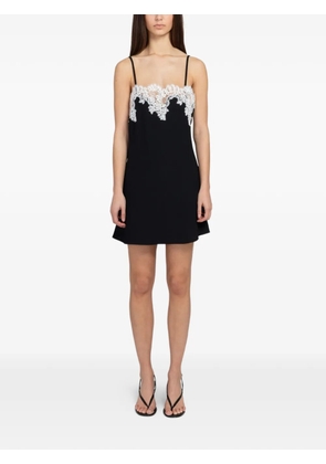 Beaufille Medina lace-trim midi dress - Black