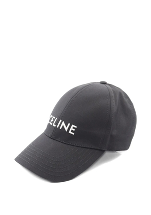 Celine Pre-Owned 2020s logo-embroidered baseball cap - Black