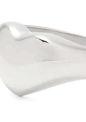Annika Inez heart-motif rings - Silver