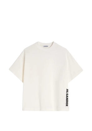 Jil Sander logo-print boxy-fit T-shirt - White