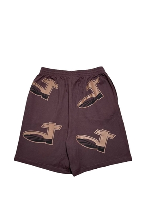 Denim Tears DT Pique shorts - Brown