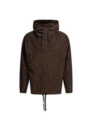 BEAMS PLUS hooded windbreaker jacket - Brown