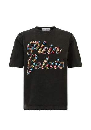 Philipp Plein crystal-embellished T-shirt - Black