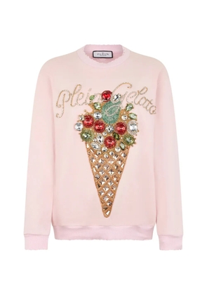 Philipp Plein embellished sweatshirt - Pink