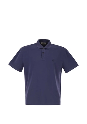 Premiata embroidered-logo polo shirt - Blue