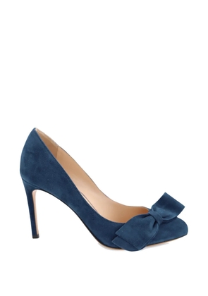 Mario Valentino Vintage Bow almond-toe pumps - Blue