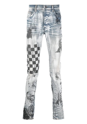 AMIRI Painted Indigo x Wes Lang 'Blue'