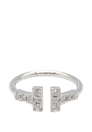 Tiffany & Co Eyewear 2020 T-wire diamond ring - Silver