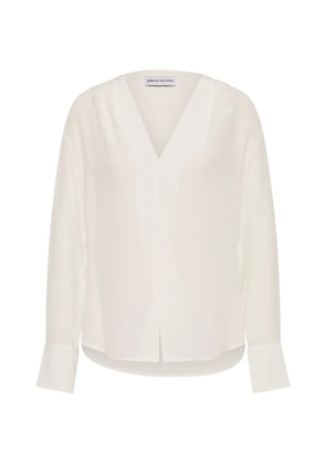 Rebecca Vallance Lavon V-neck blouse - Neutrals