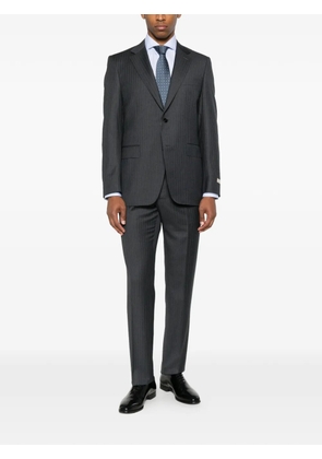Canali pinstripe-pattern suit - Grey