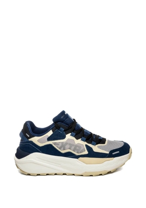 Extr4 panelled mesh-panel sneakers - Blue