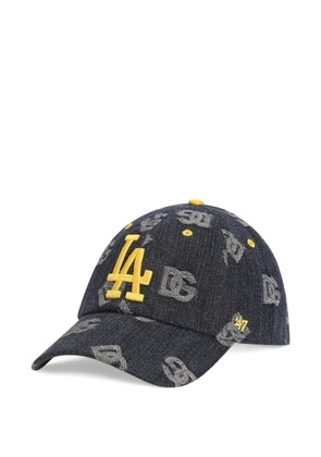 Dolce & Gabbana x ’47 los Angeles Dodgers baseball cap in denim logo - Blue