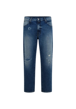 Replay Waine distressed faded-effect jeans - Blue