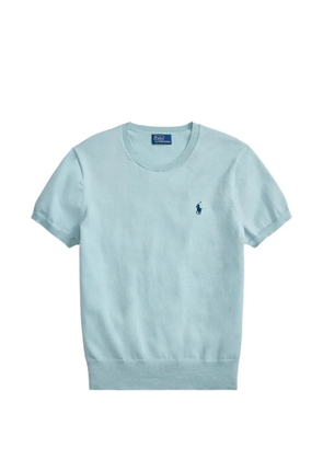 Polo Ralph Lauren Pony-embroidered knitted T-shirt - Green