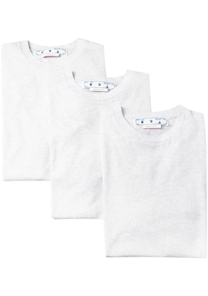 Off-White Hands Off logo T-shirt pack - Grey