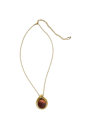 Panconesi Dusk agate-pendant necklace - Gold