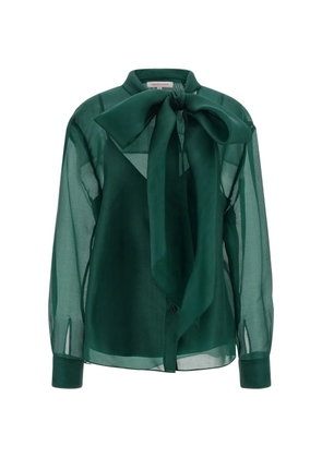 Carolina Herrera silk blouse - Green