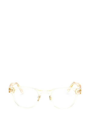 TOM FORD Eyewear round-frame glasses - Yellow