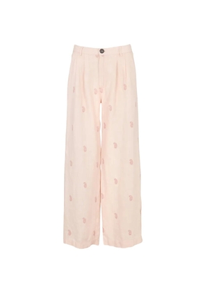 MAISON HOTEL Otto wide-leg trousers - Pink
