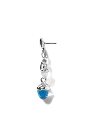 TAMARA COMOLLI 18K white gold Mikado Acorn earrings - Silver