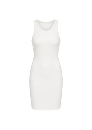 Tibi bonded sculpted dress - White