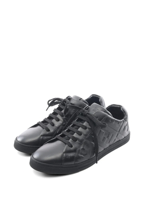 Fendi Pre-Owned 2010s FF pattern sneakers - Black