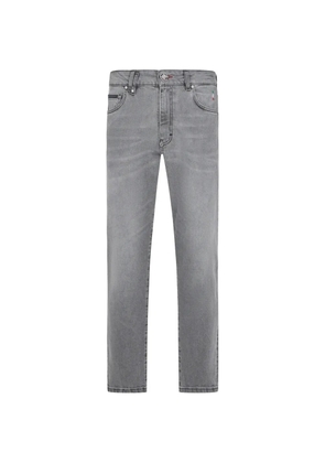 Philipp Plein Detroit fit stone-washed jeans - Grey