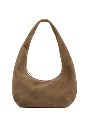 Mansur Gavriel mini Gnocchi suede shoulder bag - Brown