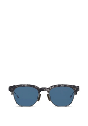 Thom Browne Eyewear oval-frame sunglasses - Grey