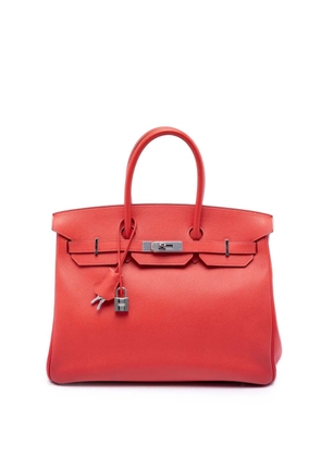 Hermès Pre-Owned 1997-2014 Epsom Birkin Retourne 35 handbag - Red