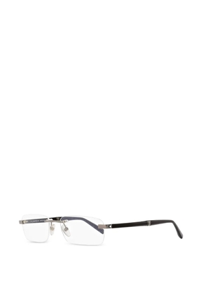 Montblanc rimless rectangular-frame glasses - Black